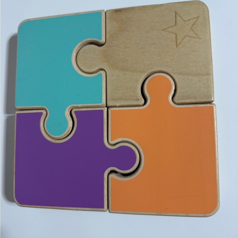 Chunky Wooden Jigsaw Puzzle